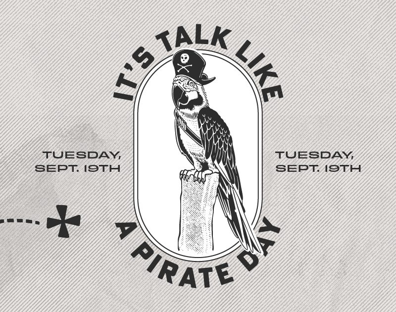 It's talk like a pirate day at wrcu