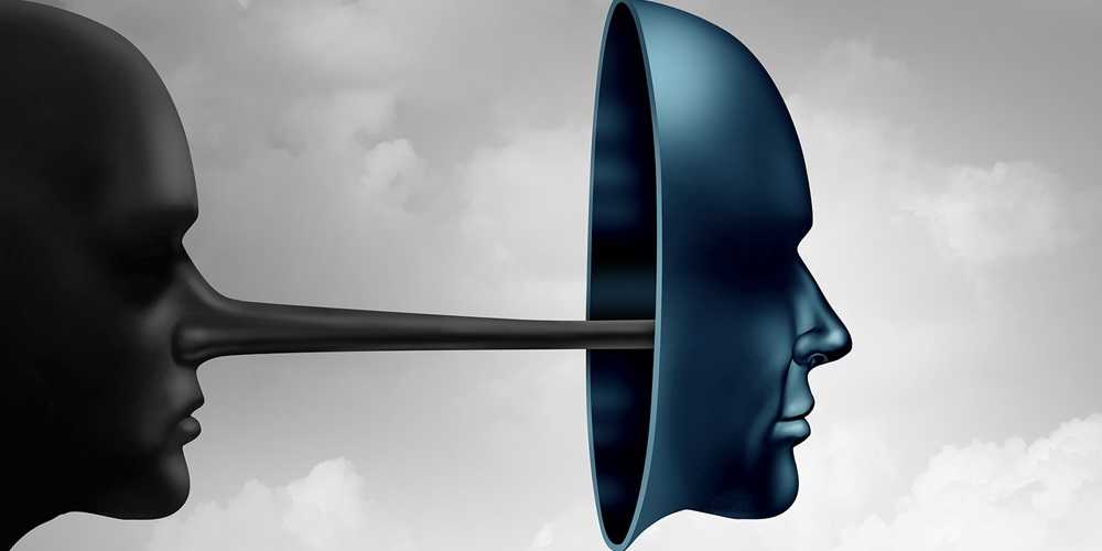Deepfake Or Deep Fake Concept As A Symbol For Misrepresenting with AI voice-cloning scams